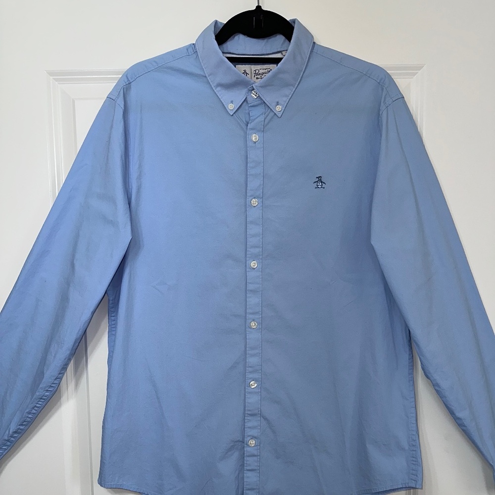 Penguin Long Sleeve Button Down